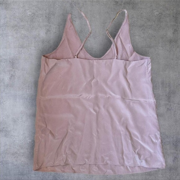 100% Silk Tibi Rose Pink Cami Size 00 Original Price $275 Feminine Boho Fairy - Picture 5 of 8